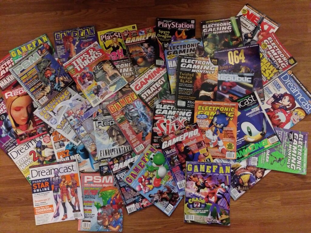 Media magazines - 90s - 